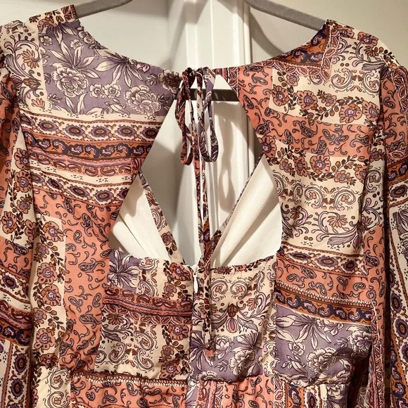 JULIA JORDAN V Neck Paisley Fit and Flare Dress Size 8. NWT - Picture 11 of 11